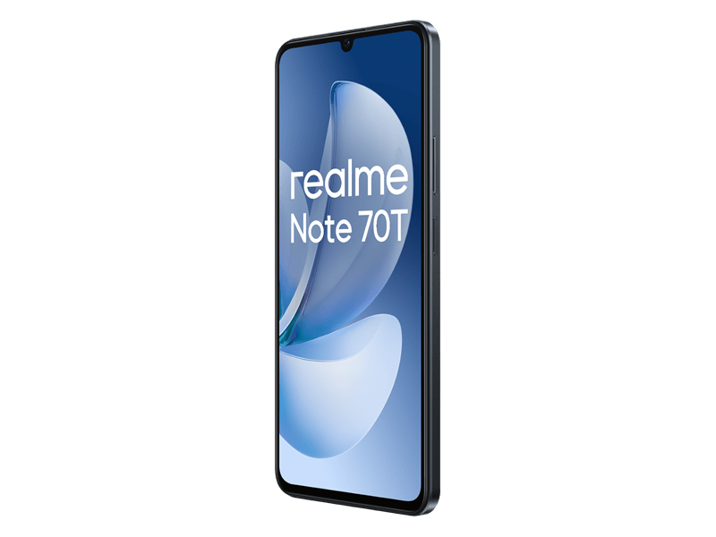 Realme Note 70T 4/256GB pametni telefon, crne boje