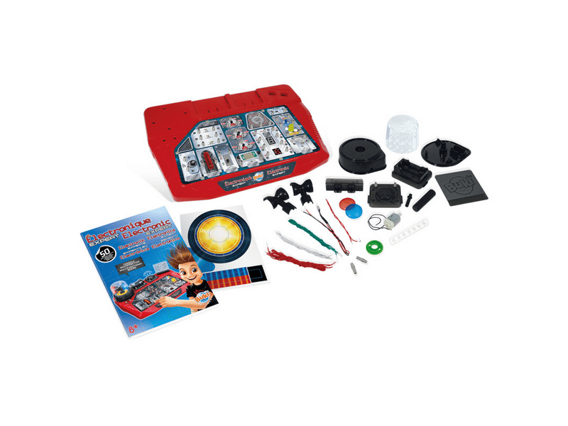 Buki 7160 50 elektronikai kísérlet játékszett