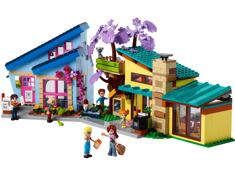 LEGO® Friends Olly és Paisley családi házai (42620)