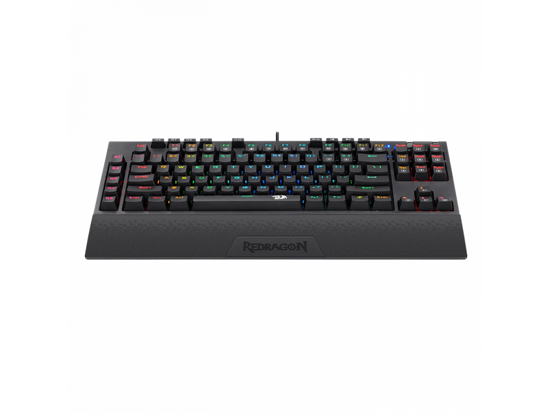Redragon Vishnu RGB Gaming Billentyűzet (K596RGB_RED_HU)