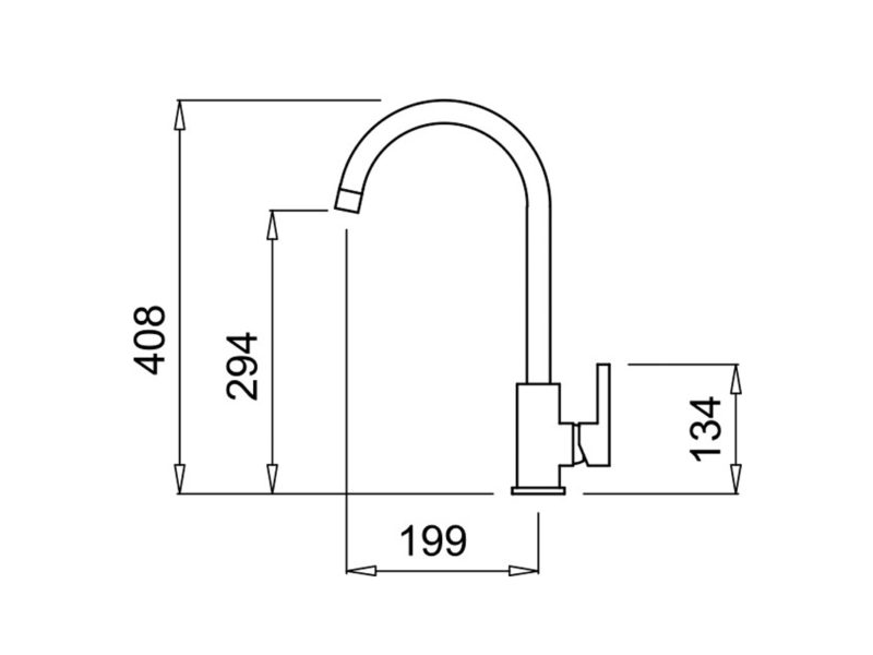 Elleci Csaptelep C01 Granitek G62 (MGKC0162)