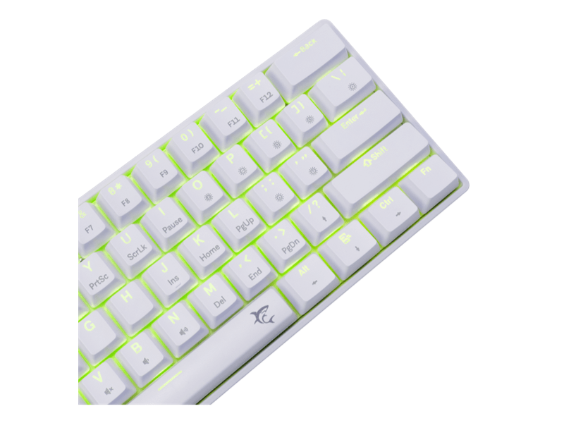 White Shark Shinobi 2 Mechanikus gaming billentyűzet (GK004223W/BL-HU)