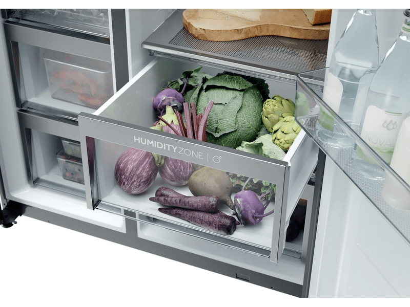 Haier HSPR79F18EWMB Side by Side hűtőszekrény