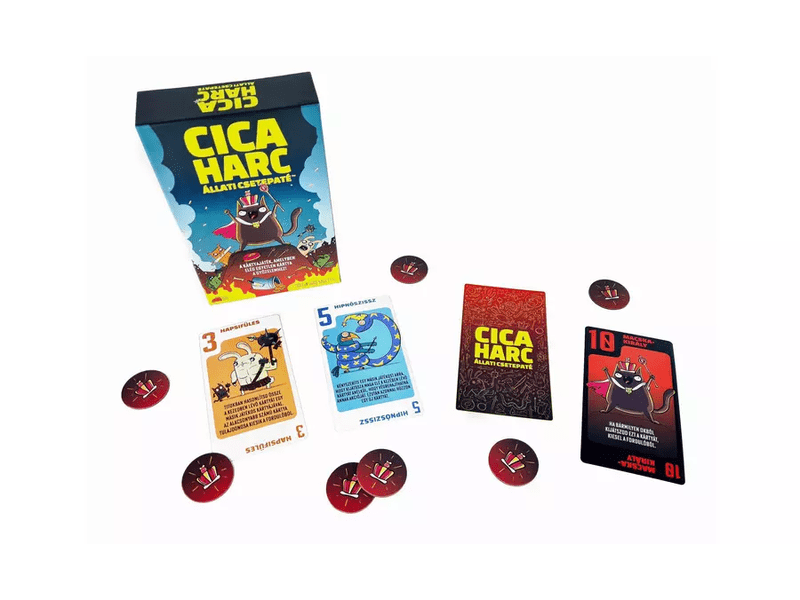 Cicaharc - Állati csetepaté társasjáték (10008)