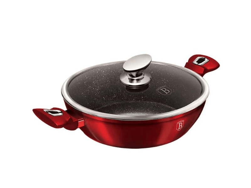 Berlinger Haus BH1262N Alacsony lábas fedővel, 24 cm