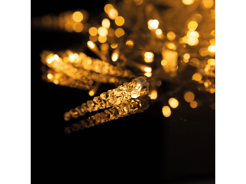 Family LED-es fényfüggöny - jégcsappal