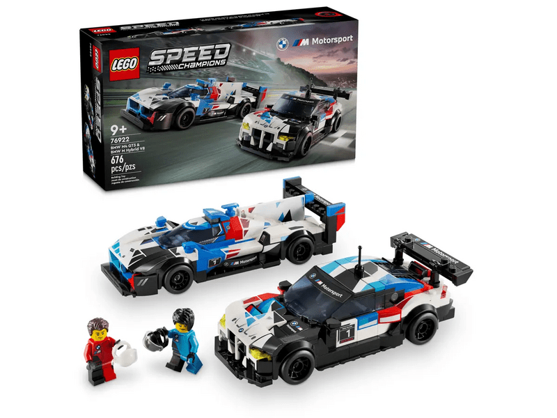 LEGO® Speed Champions BMW M4 GT3 i BMW M Hybrid V8 trkaći automobili (76922)
