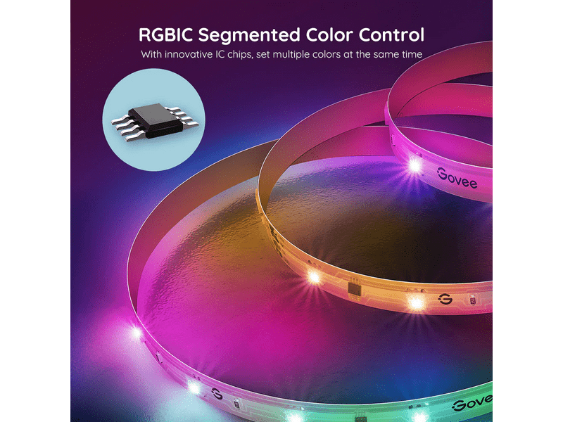 Govee H618C LED szalagfény Wifi/Bluetooth vezérléssel, 10m