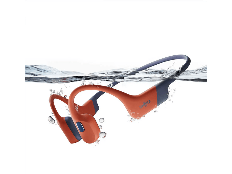 Shokz OpenSwim Pro Bluetooth fülhallgató, piros (S711-ST-RD)