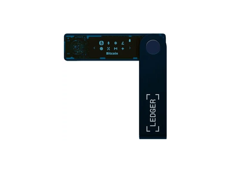 Ledger Nano X Crypto tárca, kék