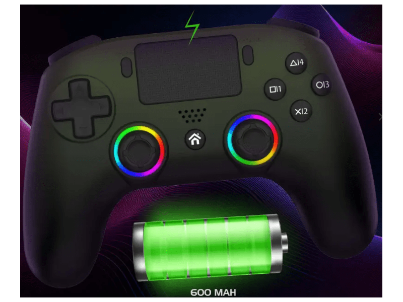 Subsonic PS5 LED Kontroller, zöld (SA5716-3)