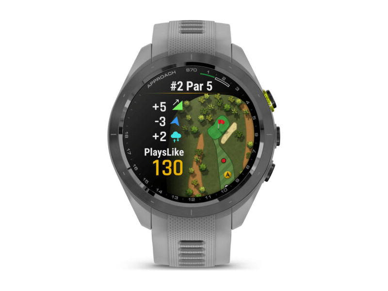 Garmin Approach S70 (42mm) Okosóra, fekete/szürke (010-02746-11)