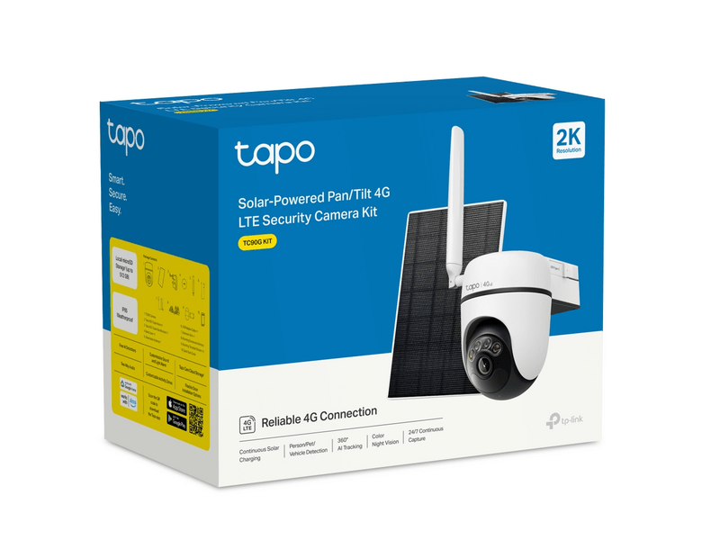 TP-Link TC90G KIT 4G LTE Napelemes kamera szett