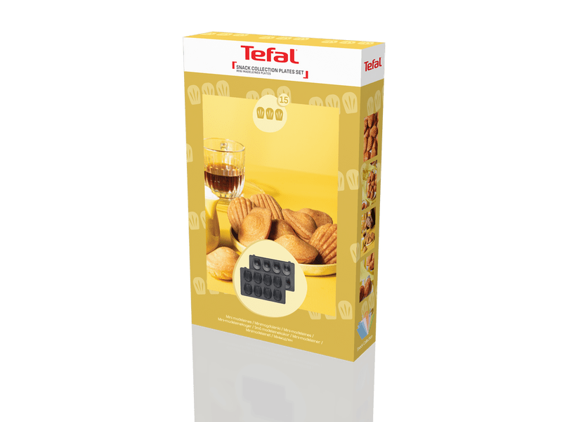 Tefal XA8115F0 Snack Collection Madeleine sütőlap, 2db
