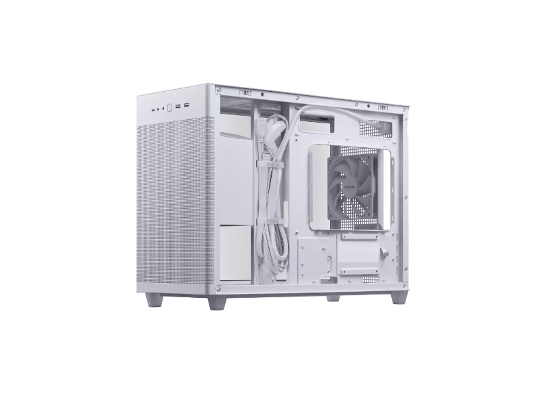 Asus Prime AP201 TG Számítógépház, fehér (PRIMEAP201TGWHITE)