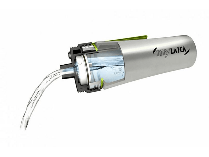 Laica BR60C00 vízszűrő kulacs, kék szilikon pánttal