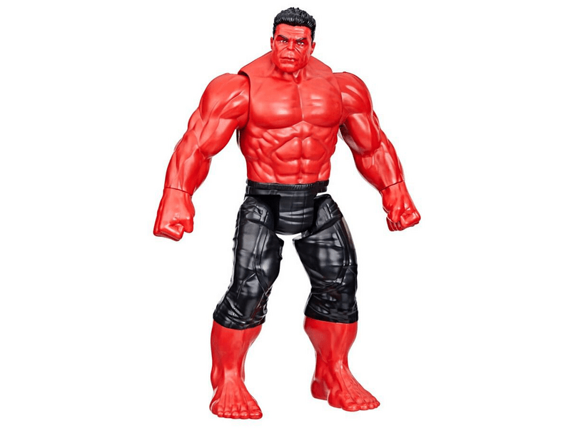 Marvel Deluxe Titan Hero - Vörös Hulk akciófigura (F9299)