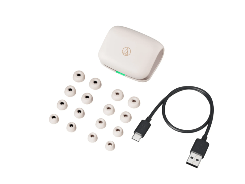 Audio-Technika ATH-TWX7WH Fülhallgató, fehér