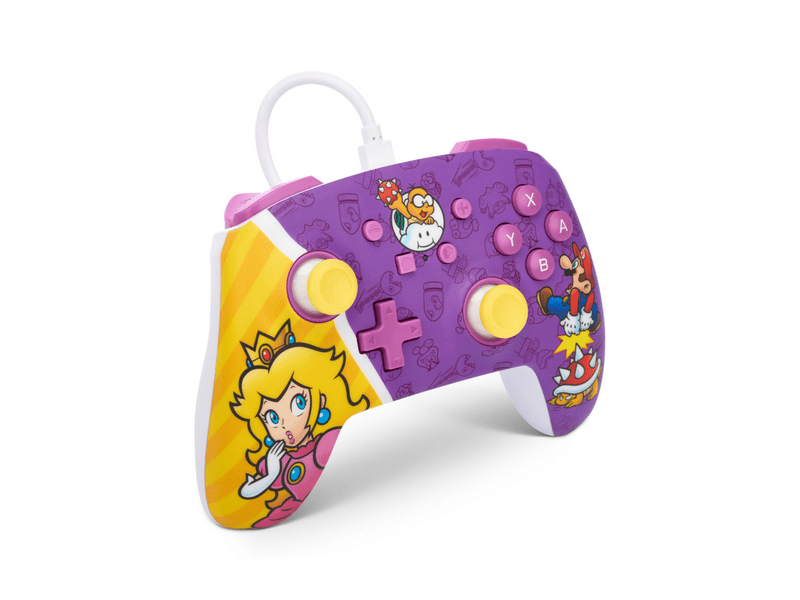 PowerA NSGP0092-01 Enhanced Nintendo Switch Princess Peach Battle Kontroller