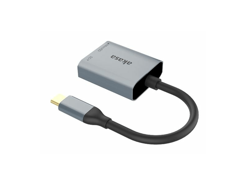 USB C 2 portos kártyaolvasó,fekete