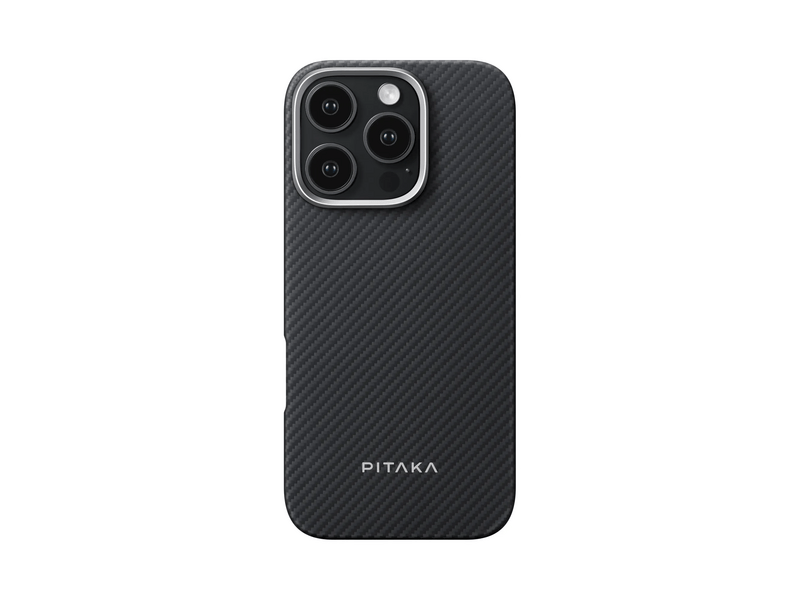 Pitaka KI1601PA Iznimno tanka maskica za iPhone 16 Pro, crna