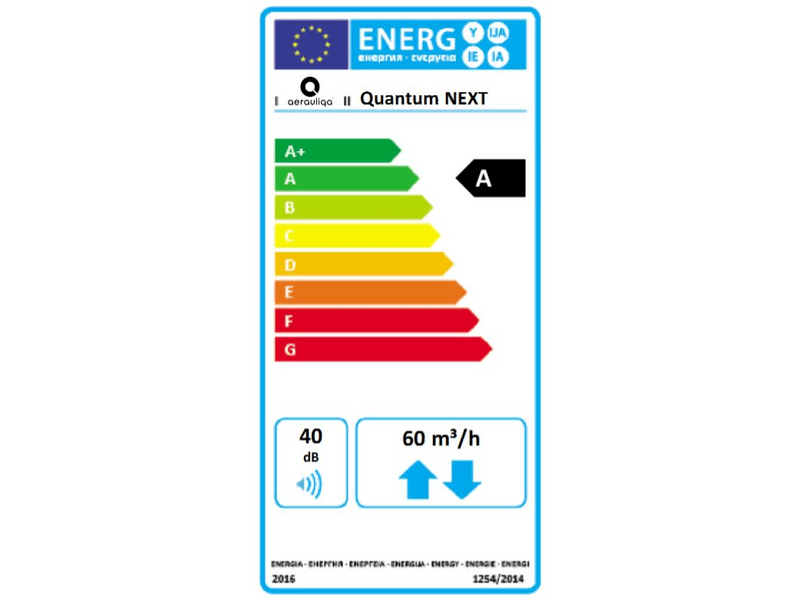 Aerauliqa Quantum NEXT-100 Pro ISO Szellőztető ventilátor
