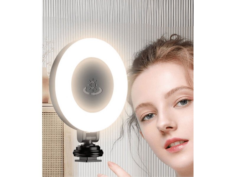 Cellect LED lámpa AI Tripod selfie bothoz, fekete (CEL-LEDL-BK)