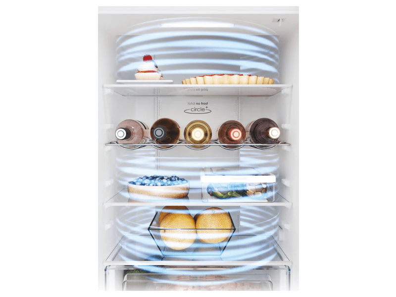 Candy CBT5518EW Fresco Beépíthető kombinált hűtőszekrény