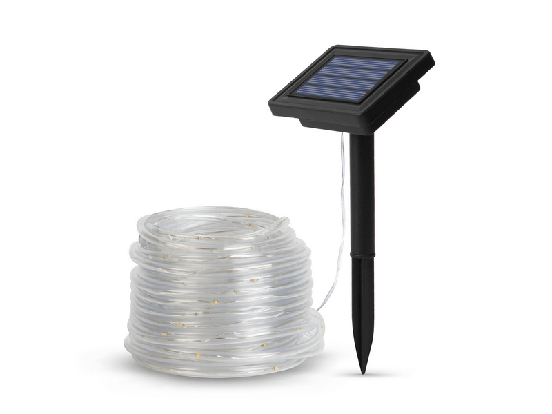 Garden of Eden Szolár fénykábel - 4,9 m - melegfehér