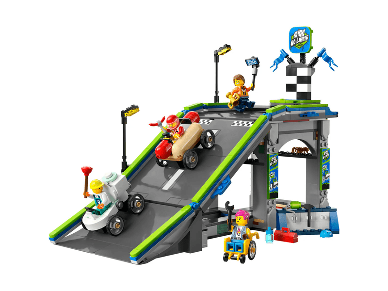 LEGO® City Határok nélkül: Versenypálya rámpákkal (60460)