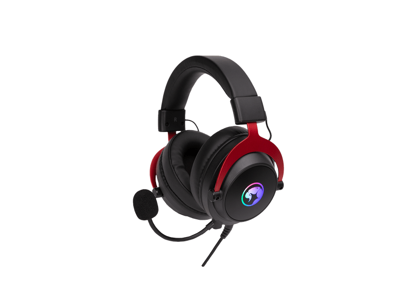 Marvo Tactic 70 RGB Gamer fejhallgató, fekete (HG9067 BK)