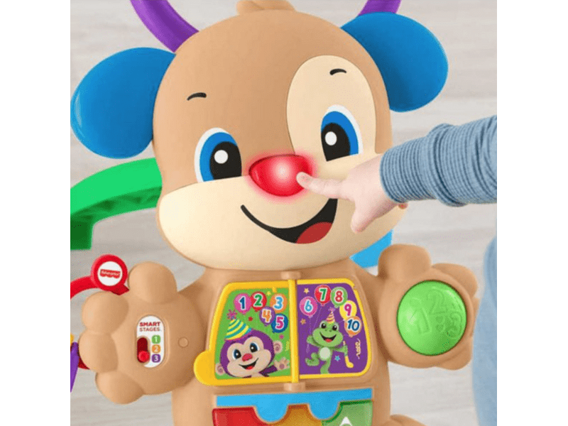 Mattel GXR71 Fisher-Price Tanuló kutyusos járássegítő