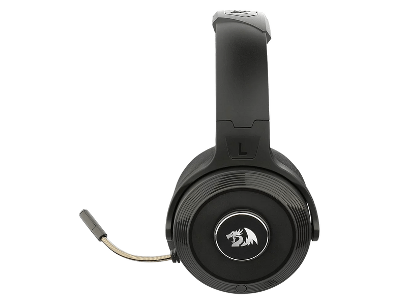 Redragon Pelops Pro 2.4G Vezeték nélküli Gaming Headset, fekete