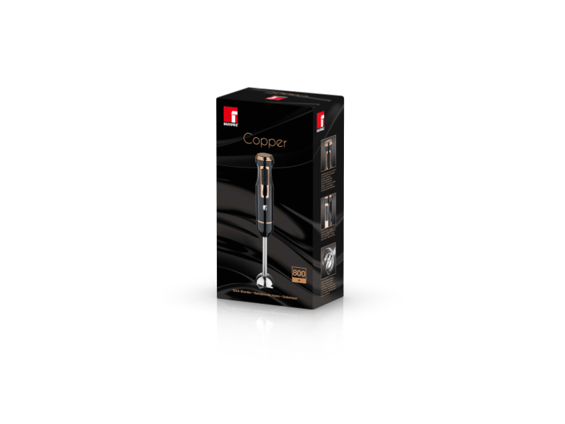 Bergner BG-50054-CP Botmixer, 800 W