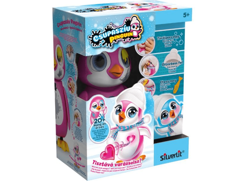 Silverlit: Csupaszív Pingvin – kék (88652)