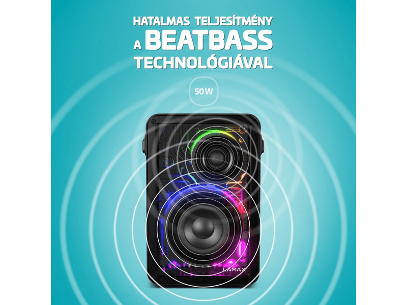 LAMAX CyberWave1 Bluetooth zvučnik (LXWSMCBRW1NBA)