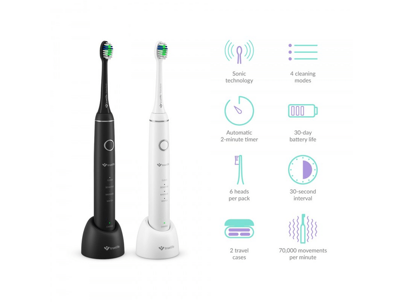 TrueLife SonicBrush Compact Duo Szónikus fogkefe szett
