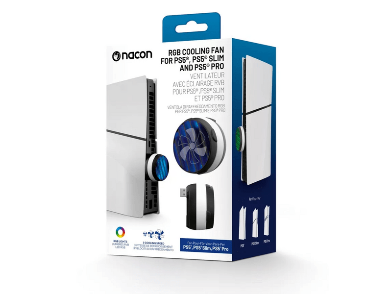 Nacon PS5 RGB hűtőventilátor