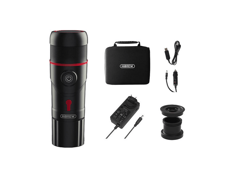 HiBREW H4-Premium Hordozható 3 az 1-ben kávéfőző