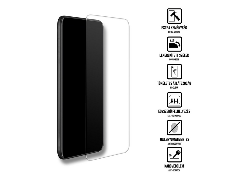 Cellect Honor Magic 8 Lite Üvegfólia (LCD-HON-M8L5G-GLASS)