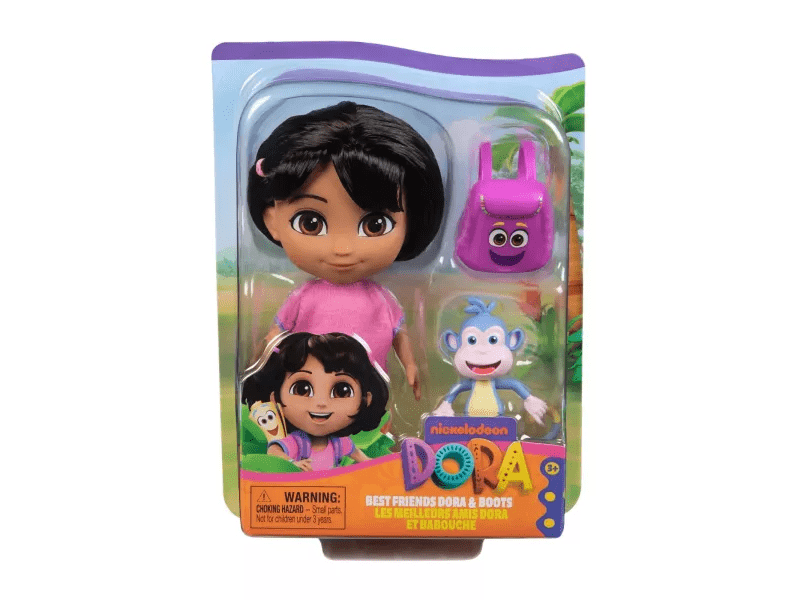 Dóra, a felfedező: Dóra baba Csizivel játékszett  (6071800)