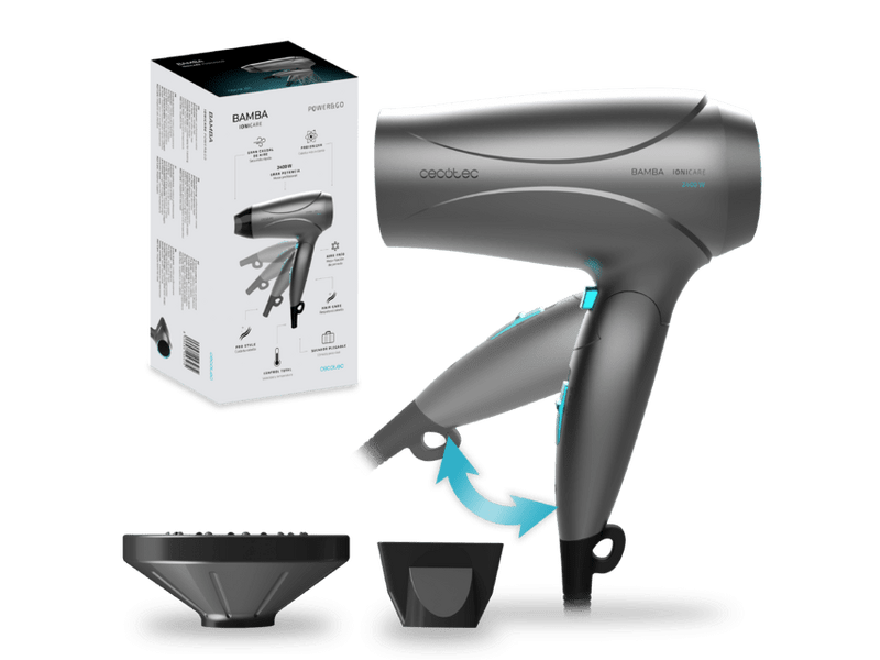 Cecotec Bamba IoniCare Power&Go sušilo za kosu (04327)