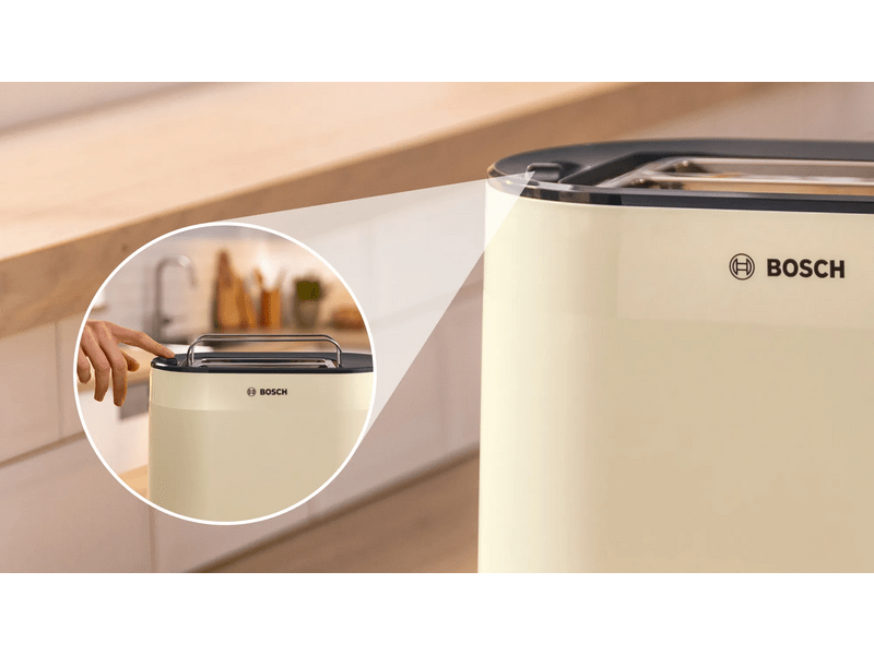 Bosch MyMoment Kompakt kenyérpirító, Bézs (TAT2M127)
