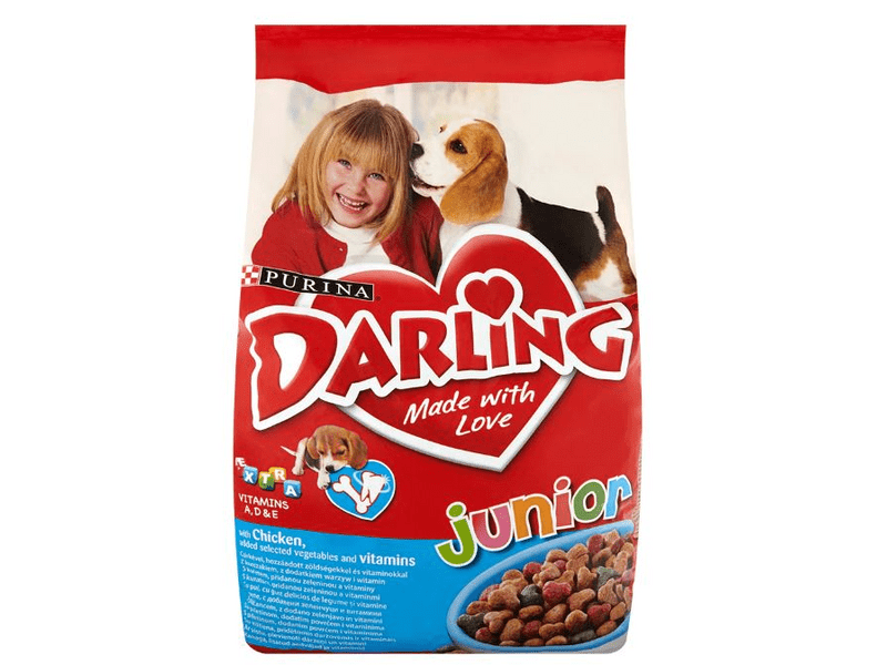 Darling Junior száraz kutyaeledel, csirke-zöldség, 8kg