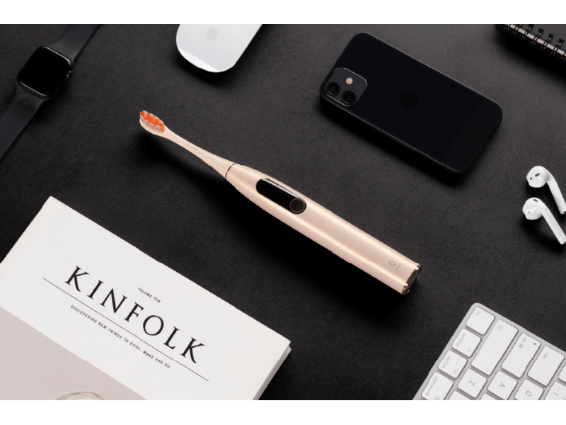 Oclean X Pro Digital Gold elektromos fogkefe, arany