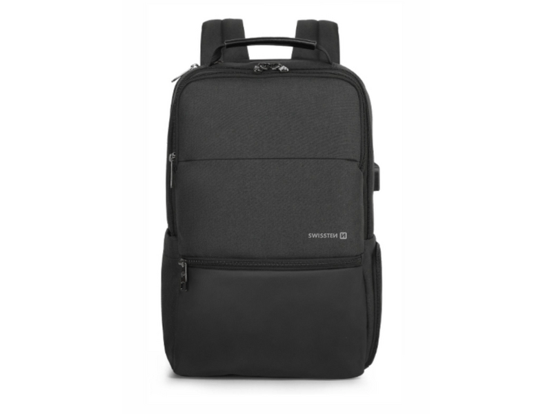Swissten ruksak za prijenosno računalo 15,6" s USB priključkom (55010100)
