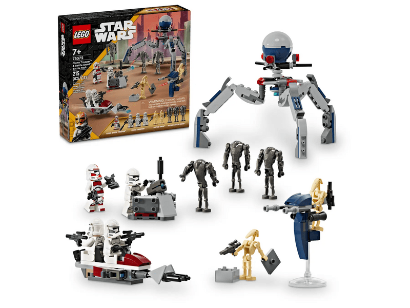 LEGO® Star Wars™ Clone Trooper™ i Battle Droid™ Battle Pack (75372)