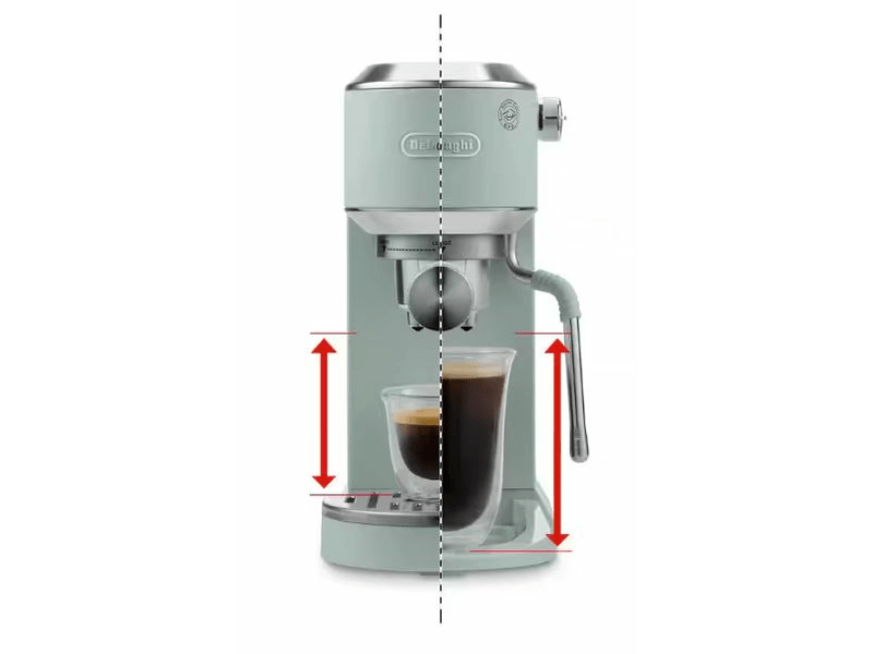 DeLonghi EC890.GR Dedica Duo Manuális espresso kávéfőző, zöld