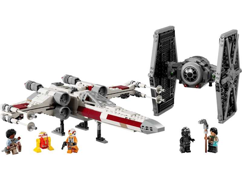 LEGO 75393 TIE Fighter és X Wing mix