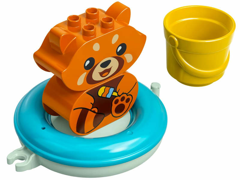 LEGO DUPLO Vidám fürd:úszó vörös panda